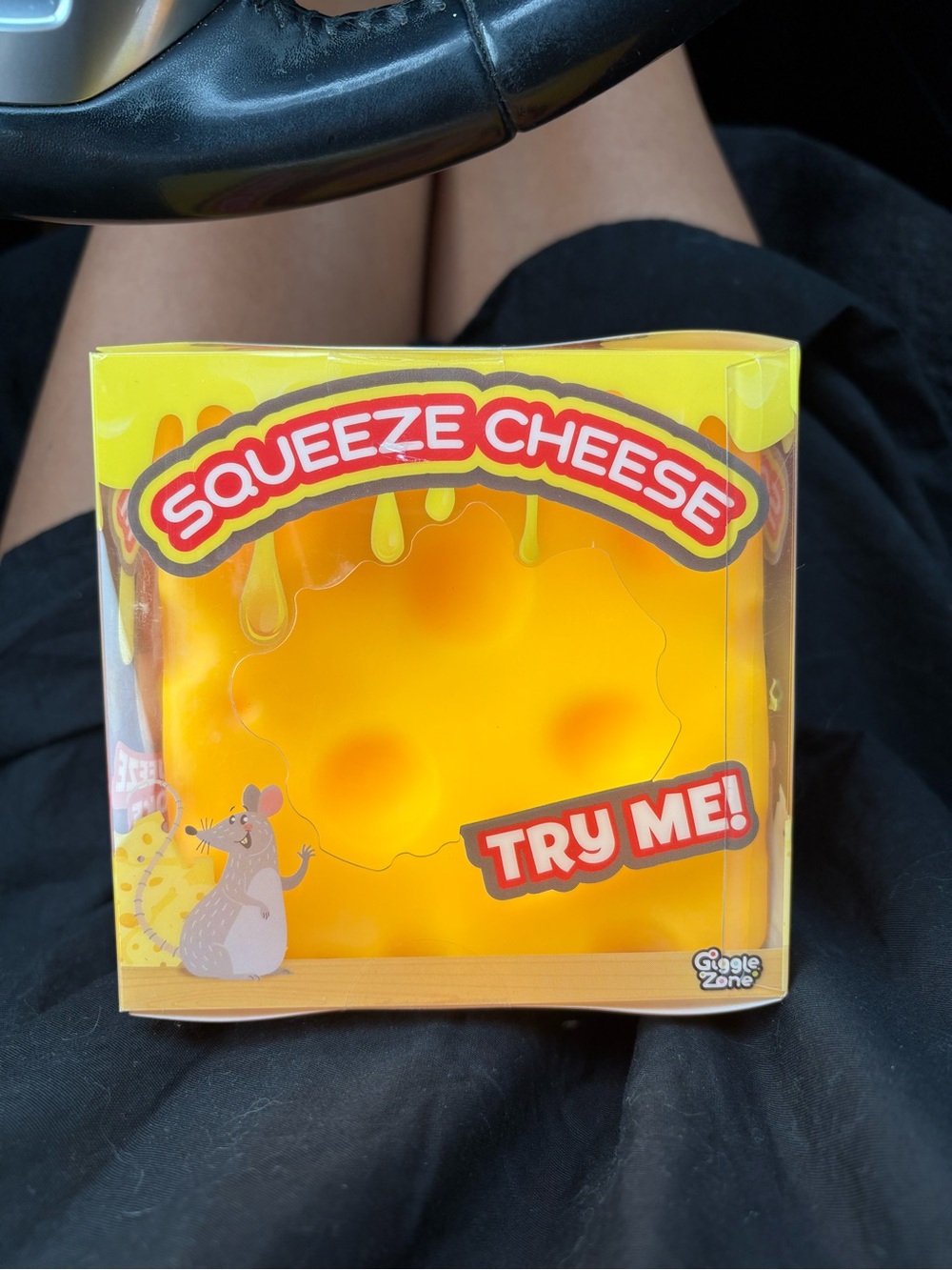 NWT viral sunny days squeeze cheese squishy